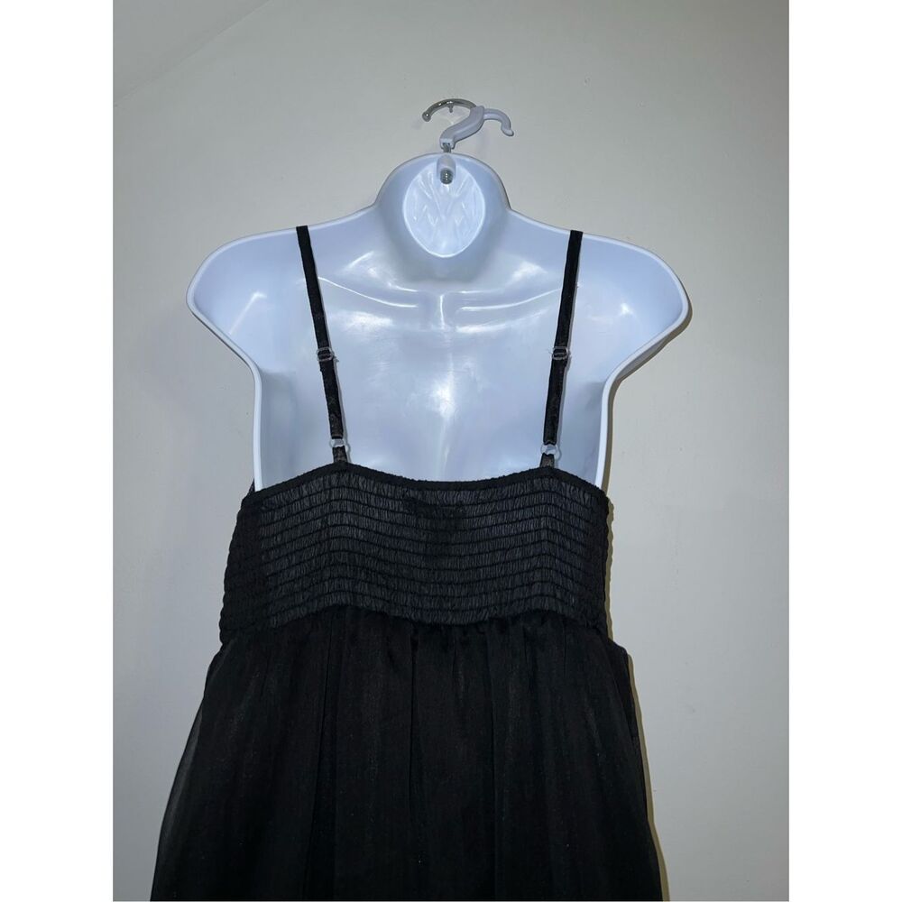 Women’s Black American Rag Sequined Mini Dress/Top - Picture 7 of 8